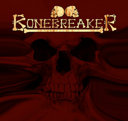 logomarca e  capa do cd bonebreaker